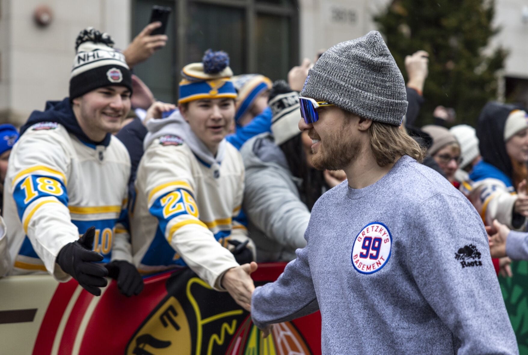 Fans get ready to cheer on Blues in the Winter Classic